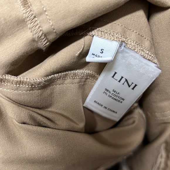 LINI Lola Paper Bag Cargo Style Pants Size S - Picture 12 of 13